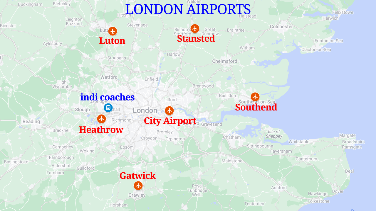 London Airport Transfers Made Easy with Indi Coaches